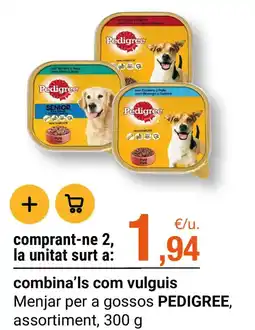 BonpreuEsclat Pedigree Menjar per a gossos oferta