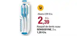 BonpreuEsclat Sensodyne raspall de dents suau oferta