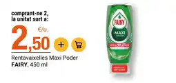 BonpreuEsclat Fairy rentavaixelles maxi poder oferta
