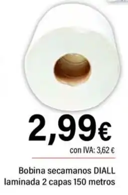 Cash Ifa Diall bobina secamanos laminada 2 capas oferta