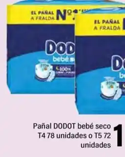 Cash Ifa Pañal DODOT bebé seco oferta