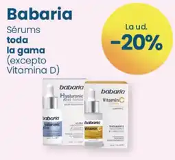 Clarel Babaria Sérum toda la gama oferta