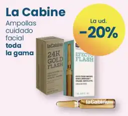 Clarel La Cabine ampollas cuidado facial toda la gama oferta