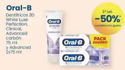 Clarel Oral-B dentífricos 3D oferta