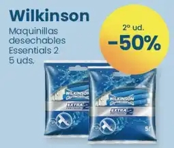 Clarel Wilkinson maquinillas desechables essentials 2 oferta