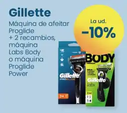 Clarel Gillette máquina de afeitar Proglide oferta