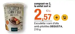 BonpreuEsclat Degusta escudella i carn d'olla amb pilotes oferta