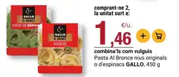 BonpreuEsclat Gallo pasta al bronce nidos oferta
