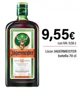 Cash Ifa Jagermeister licor oferta