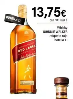 Cash Ifa Johnnie Walker red label oferta