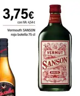 Cash Ifa Vermouth Sanson rojo oferta