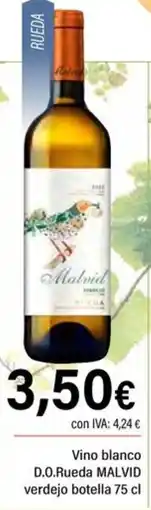 Cash Ifa Malvid verdejo oferta
