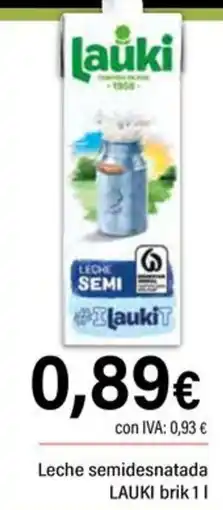 Cash Ifa Lauki leche semidesnatada oferta