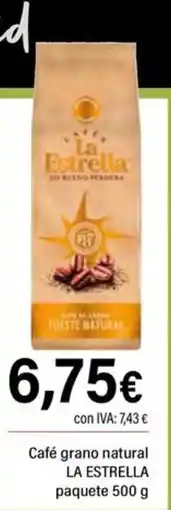 Cash Ifa La Estrella café grano natural oferta