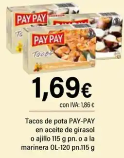 Cash Ifa Pay Pay tacos de pota oferta