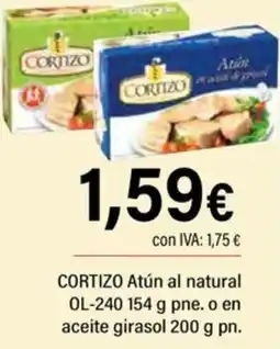 Cash Ifa Cortizo Atún al natural oferta