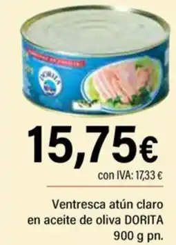 Cash Ifa Dorita ventresca atún claro en aceite de oliva oferta