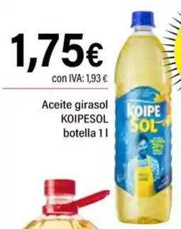 Cash Ifa Koipesol aceite girasol oferta