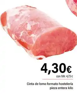Cash Ifa Cinta de lomo formato hostelería oferta