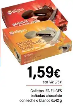 Cash Ifa Eliges galletas chocolate bañadas oferta