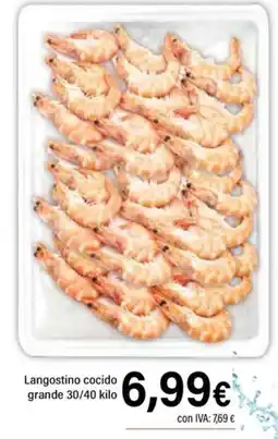Cash Ifa Langostino cocido grande oferta