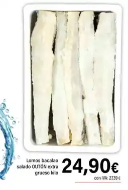 Cash Ifa Lomos bacalao salado OUTÓN extra grueso kilo oferta