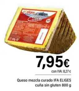 Cash Ifa Eliges queso mezcla curado oferta