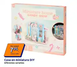 Action CRAFT Miniature house CANDY SHOP oferta