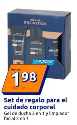 Action Homme Distinction set de regalo para el cuidado corporal oferta