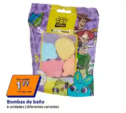 Action Toy Story bombas de baño oferta
