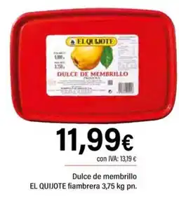 Cash Ifa El Quijote dulce de membrillo oferta