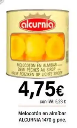 Cash Ifa alcurnia melocotón en almíbar oferta