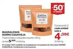 Supercor Horno Casavieja magdalenas oferta