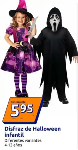 Action Disfraz de Halloween infantil oferta