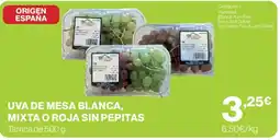 Supercor Uva de mesa blanca, mixta o roja sin pepitas oferta