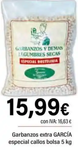 Cash Ifa Garbanzos extra GARCÍA oferta
