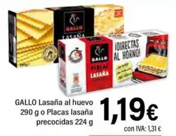 Cash Ifa Gallo lasaña al huevo oferta