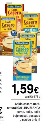 Cash Ifa Gallina Blanca caldo casero oferta