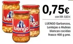 Cash Ifa luengo garbanzos lentejas o alubias blancas cocidas oferta