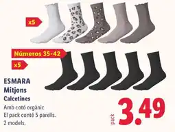 Lidl Esmara Mitjons Calzetines oferta