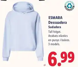 Lidl Esmara dessuadora sudadera oferta