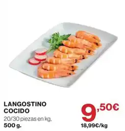 Supercor Langostino cocido oferta