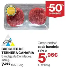 Supercor Burguer de ternera canaria oferta
