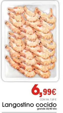 Cash Ifa Langostino cocido oferta