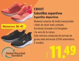 Lidl Crivit sabatilles esportives zapatillas deportivas oferta