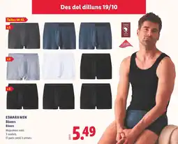 Lidl Esmara Men Bóxers oferta