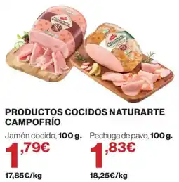 Supercor Naturarte productos cocidos campo frío oferta