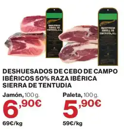 Supercor Deshuesados de cebo de campo ibéricos 50% raza ibérica sierra de tentudia oferta