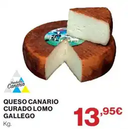 Supercor Queso Canario Curado Lomo Gallego oferta