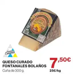 Supercor Fontanales Bolaños queso curado oferta